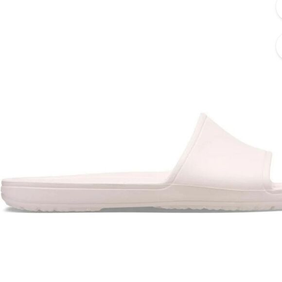 Crocs Kadee Slide Sandals- Barely Pink - Picture 2 of 11